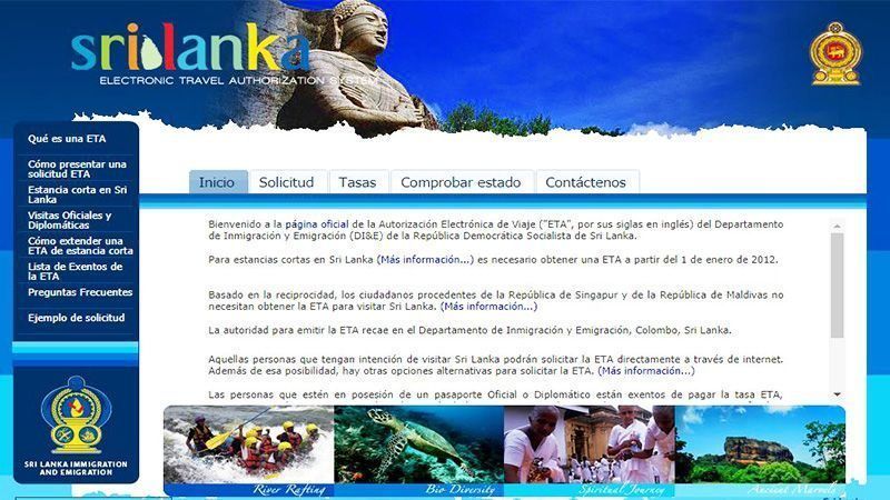 Visado Sri Lanka Online