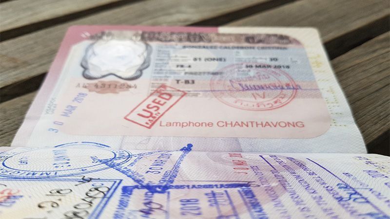 Visado de Laos