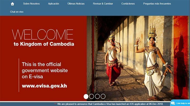 Visado Camboya Online