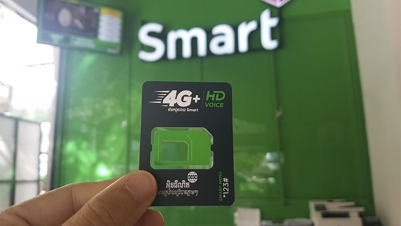 Tarjeta SIM con Internet en Camboya