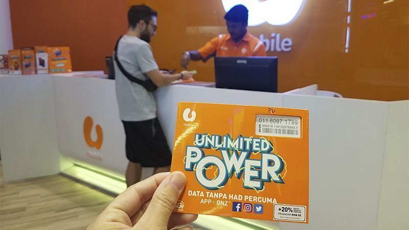 Tarjeta SIM con Internet en Malasia