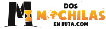 dos mochilas en ruta logo horizontal