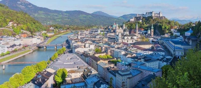 Cómo ir de Viena a Salzburgo, Austria