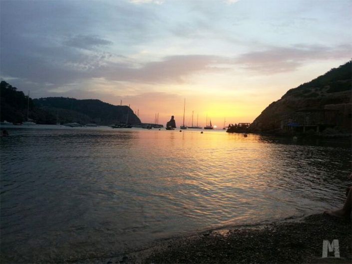 Cala Benirràs, Ibiza, España