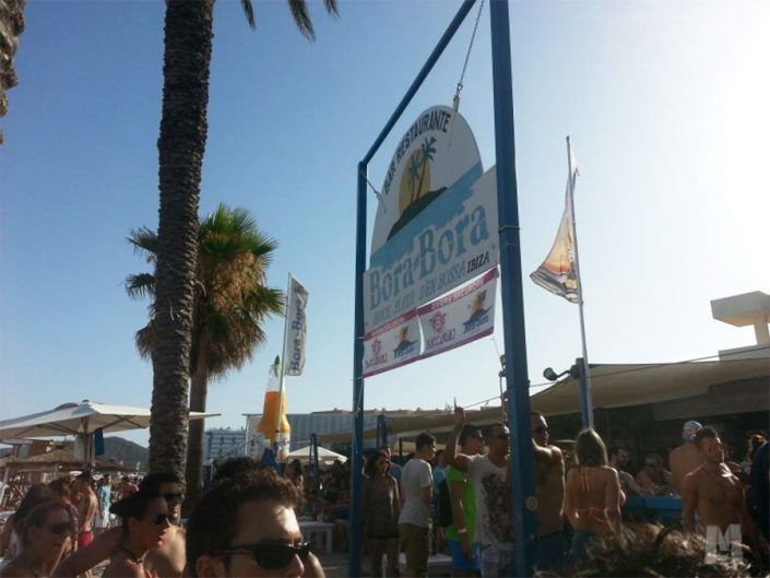 Platja d'en Bossa, Ibiza, España