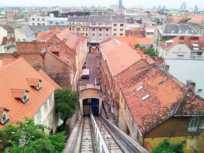 Funicular de Zagreb, Croacia