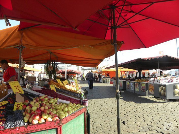 Qué ver en Helsinki, Finlandia - la Plaza del Mercado