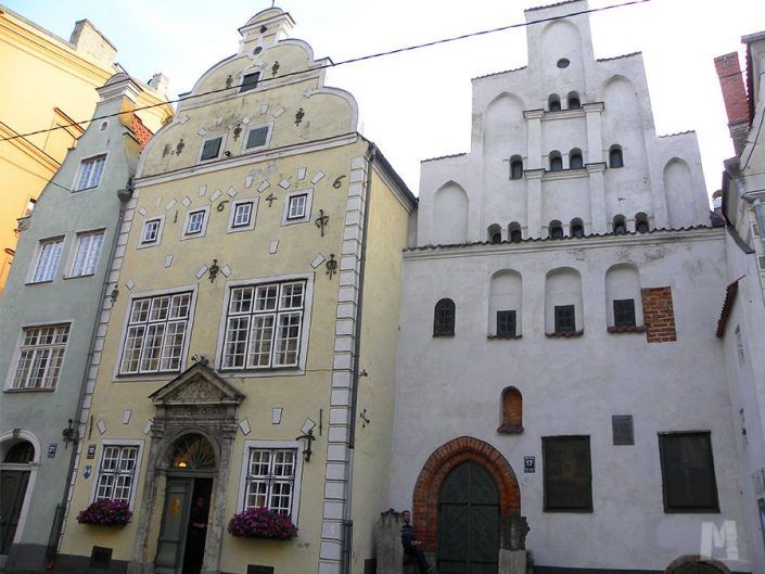 Casa de los Tres Hermanos de Riga