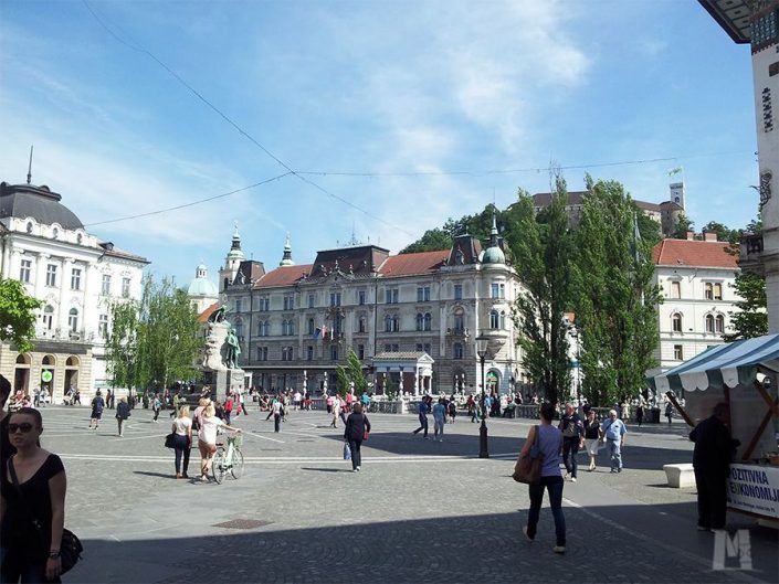 Qué ver en Ljubljana, Eslovenia - La Plaza Preseren