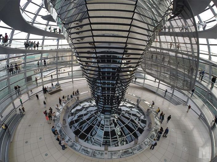 Cúpula del Parlamento alemán
