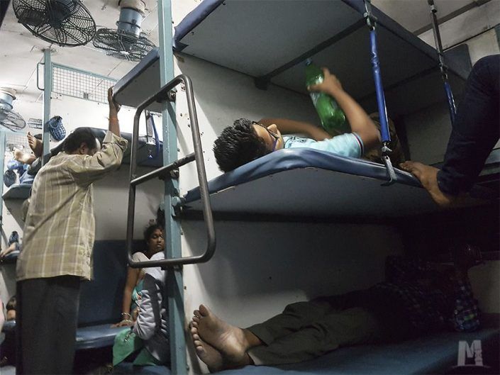 Viajar en tren por India Clases y Billetes