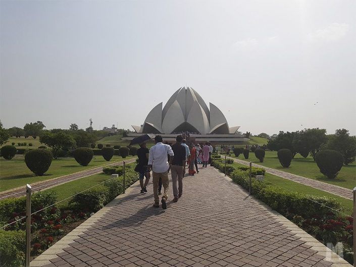 Qué ver en Delhi, India - Lotus Temple
