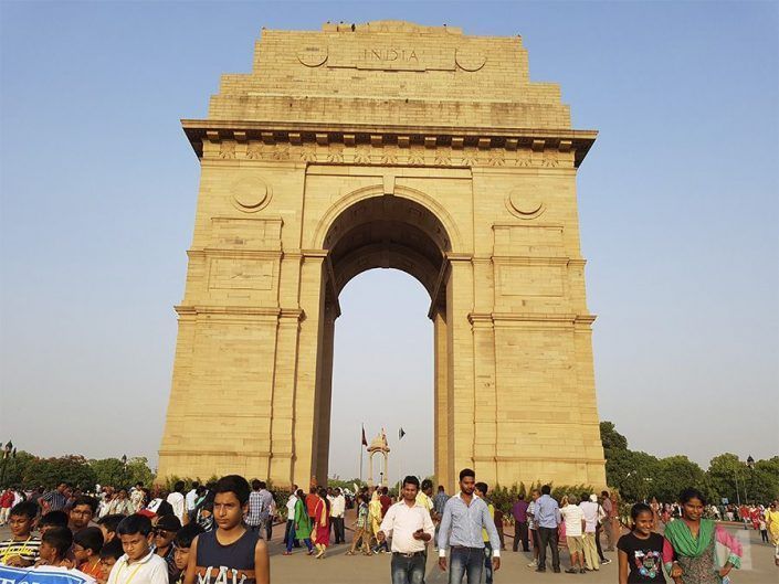 Qué ver en Delhi, India - Puerta de la India