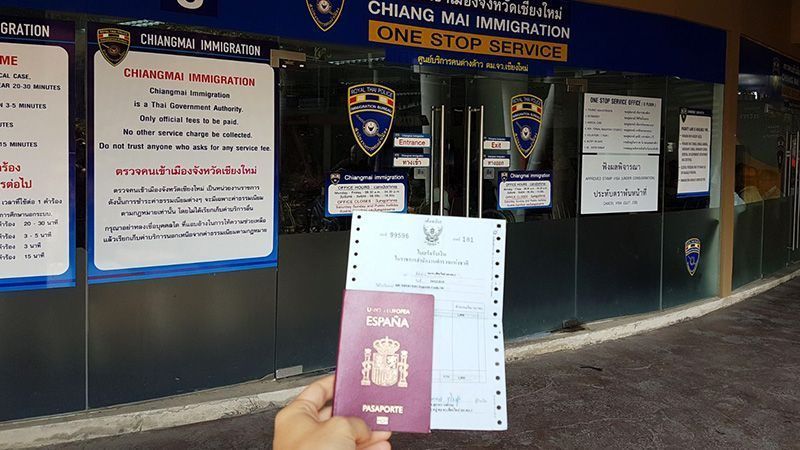 Cómo extender el Visado de Tailandia en Chiang Mai