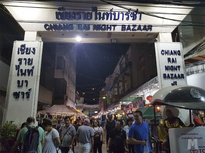 Chiang Rai que ver, Tailandia - Mercado Nocturno de Chiang Rai