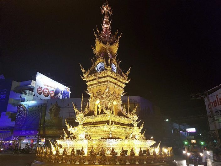 Qué ver en Chiang Rai, Tailandia - Clock Tower
