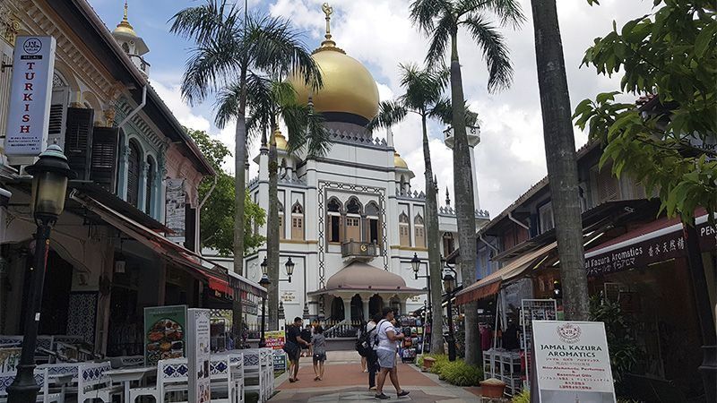 Kampong Glam, el barrio árabe de Singapur - Masjid Sultan