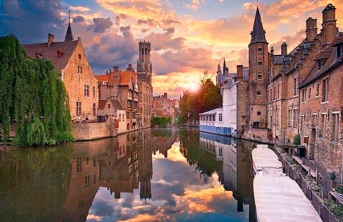 Canales de Brujas, Bélgica