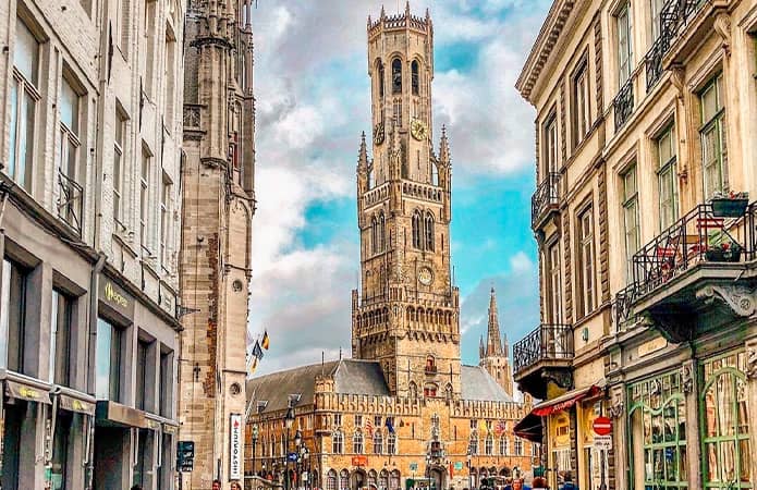 Torre del Campanario de Brujas, Bélgica
