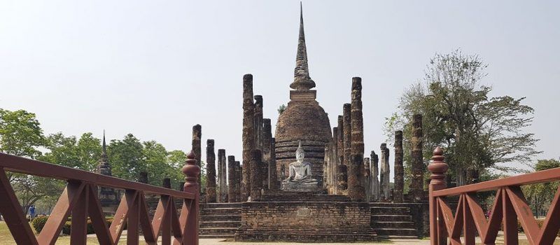 Como ir de Ayutthaya a Sukhothai, Tailandia
