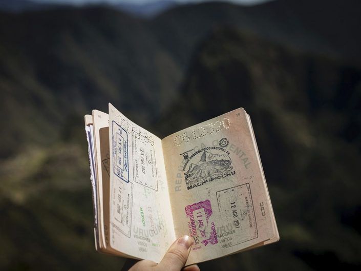 Qué llevar en la mochila de viaje - Visados