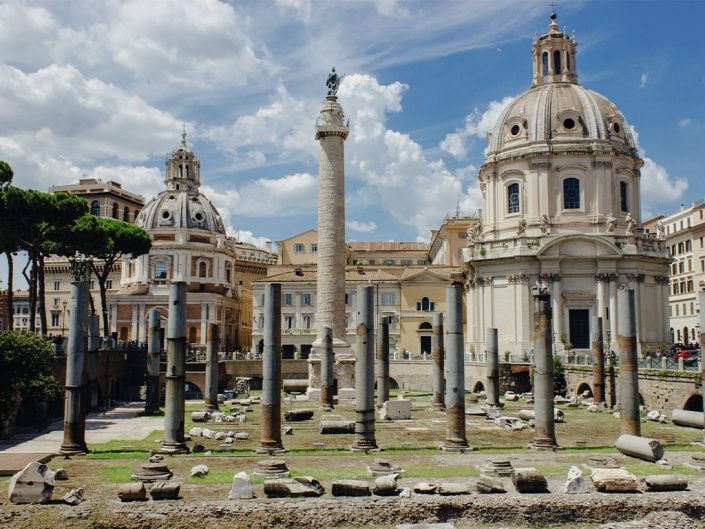 Que ver en Roma - Foro y Mercado de Trajano