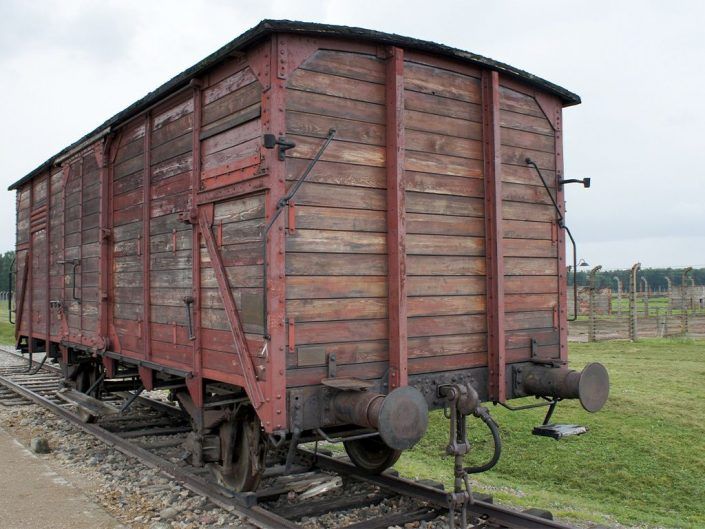 Vagón del Campo de Concentración de Auschwitz II - Birkenau