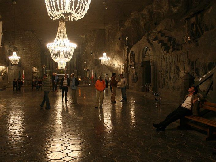 Capilla de Santa Kinga - Minas de Sal de Wieliczka, Cracovia Capilla de Santa Kinga - Minas de Sal de Wieliczka, Cracovia