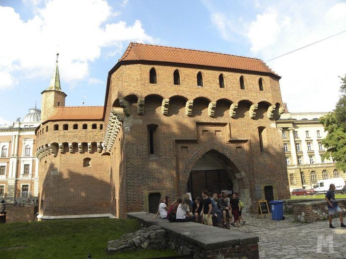 Qué ver en Cracovia - La Barbacana de Cracovia