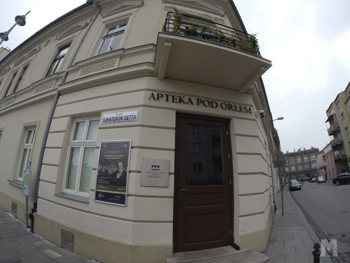 Farmacia del Águila en el barrio judío de Cracovia