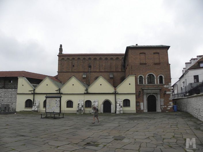 La Sinagoga Vieja en el Barrio Judío de Kazimierz