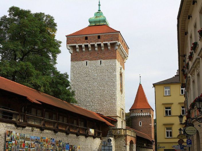 Puerta de San Florián de Cracovia