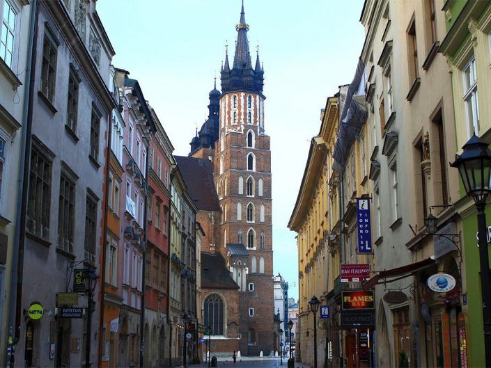 Qué ver en Cracovia en un día, Polonia - Basílica de Santa María