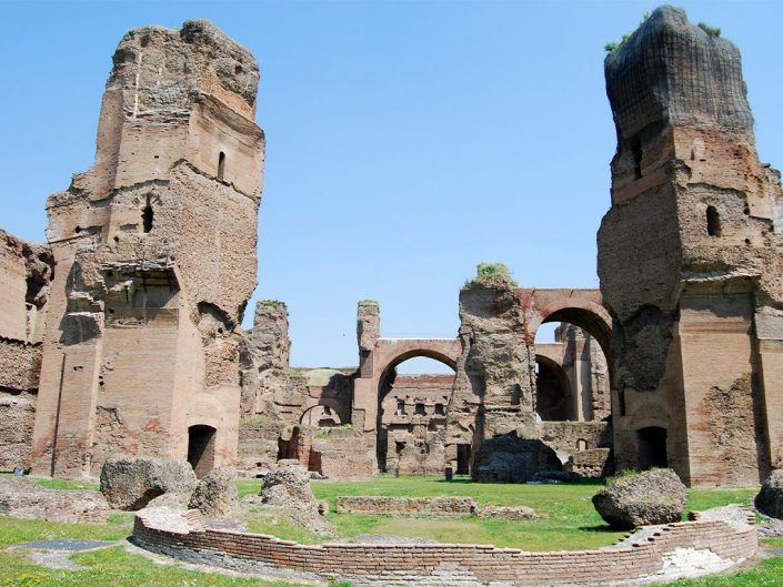 Roma en 72 horas - Termas de Caracalla