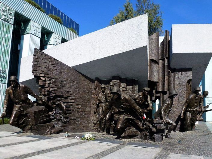 Qué ver en Varsovia en un día - Monumento al Alzamiento de Varsovia 