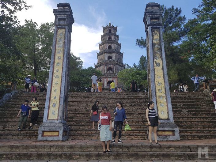 Qué ver en Hue - Pagoda de Thien Mu 