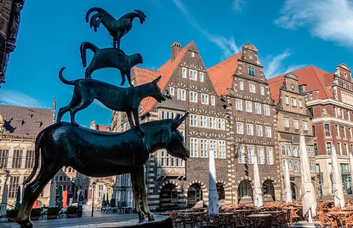Monumentos a los músicos de Bremen