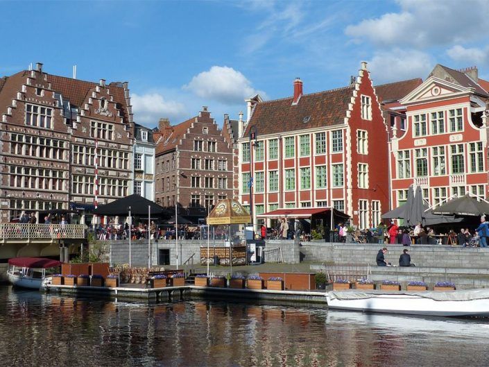 Canales de Gante, Bélgica