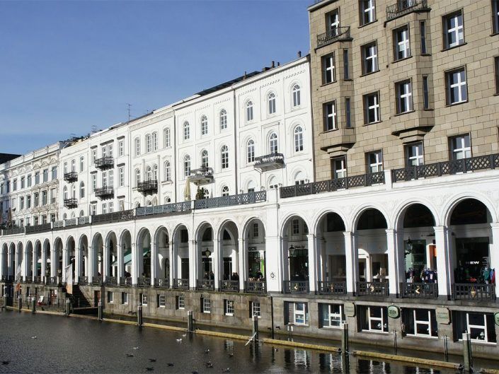 AlsterArkaden y Mellin Passage