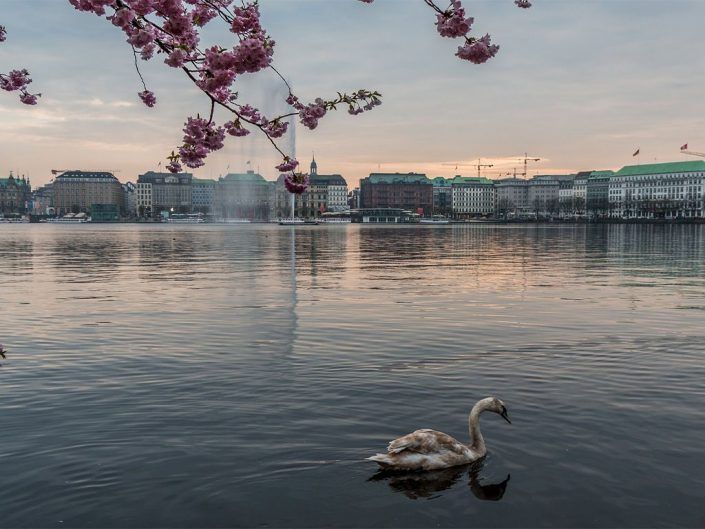 Lago Alster, Alemania