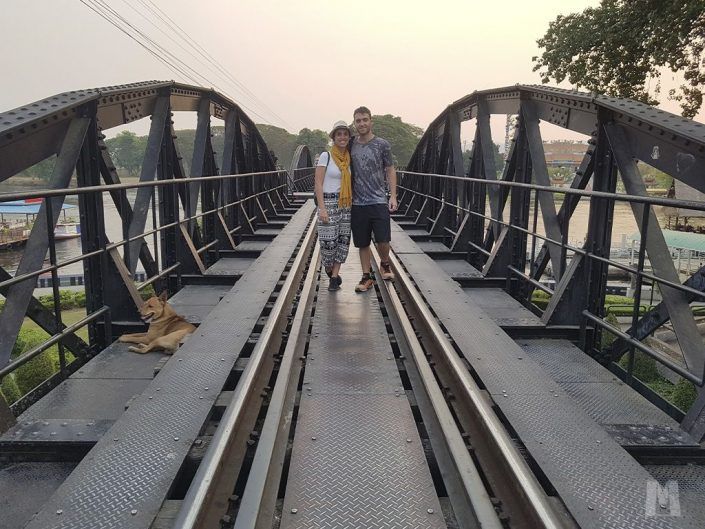Qué ver en Kanchanaburi - Puente sobre el río Kwai, Tailandia