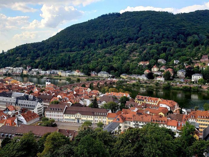 Ciudad Vieja de Heidelberg, Alemania Ciudad Vieja de Heidelberg, Alemania