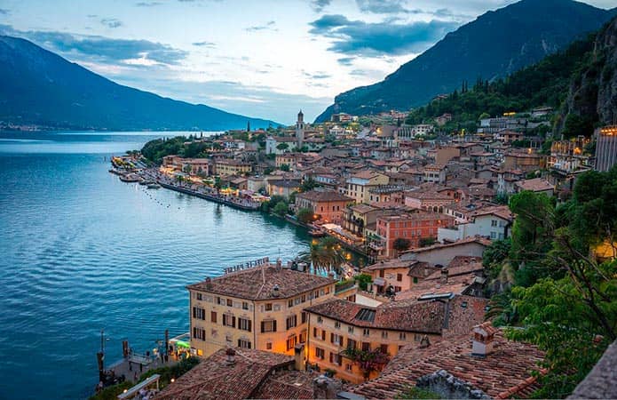 Lago de Garda, Italia