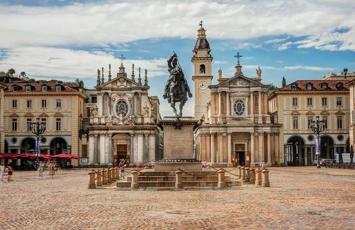 Qué ver en Turín - Piazza San Carlo