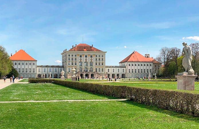Palacio Nymphenburg en Múnich, Alemania