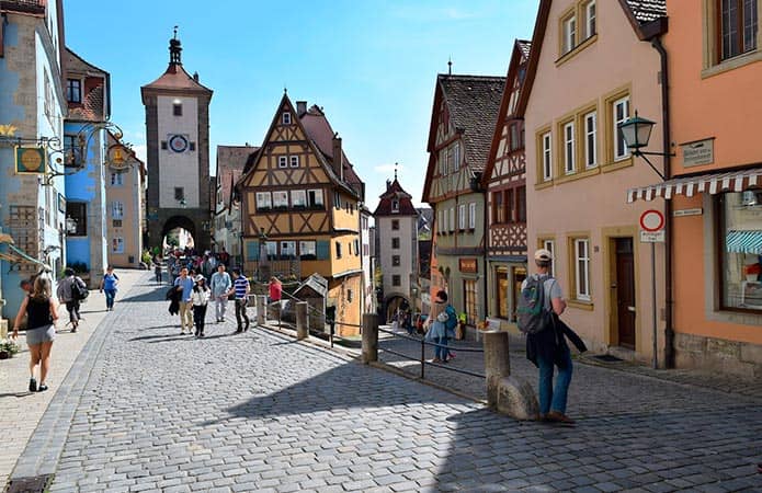 Qué ver en Rothenburg ob der Tauber, Plonlein