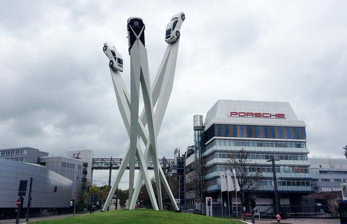 Museo Porsche en Stuttgart, Alemania