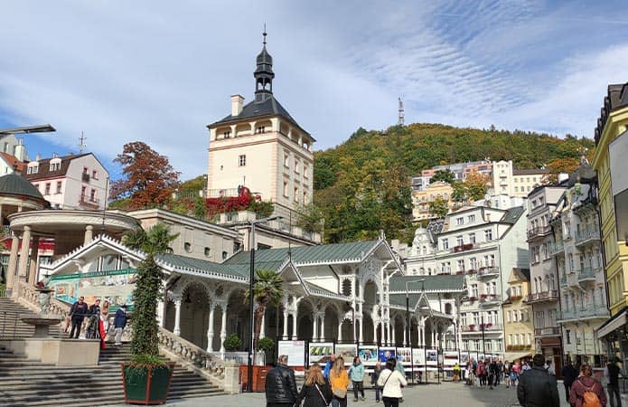 Columnata del Mercado - Qué ver en Karlovy Vary en un día