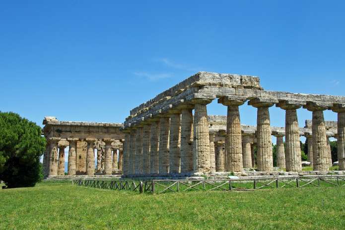 Yacimiento arqueológico de Paestum