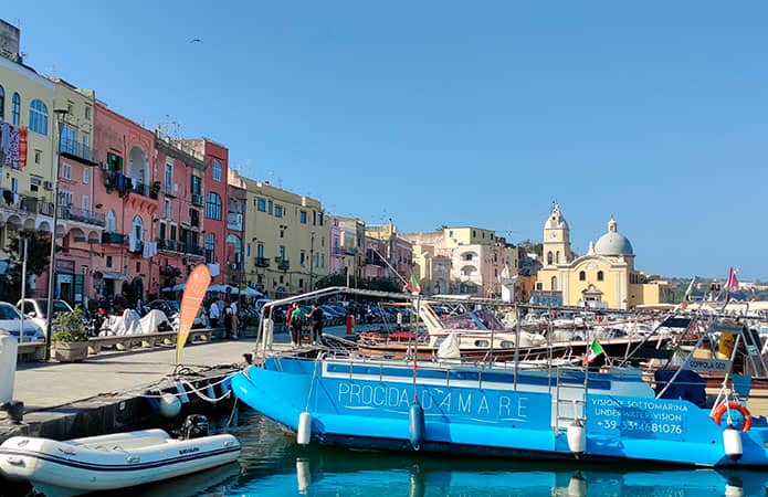 Marina Grande, el puerto de Procida